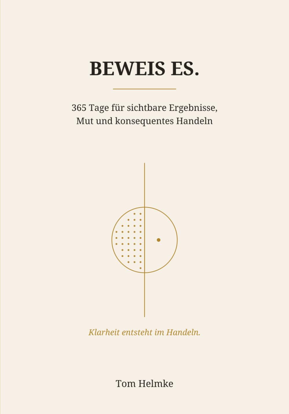 Buchcover von „BEWEIS ES.“