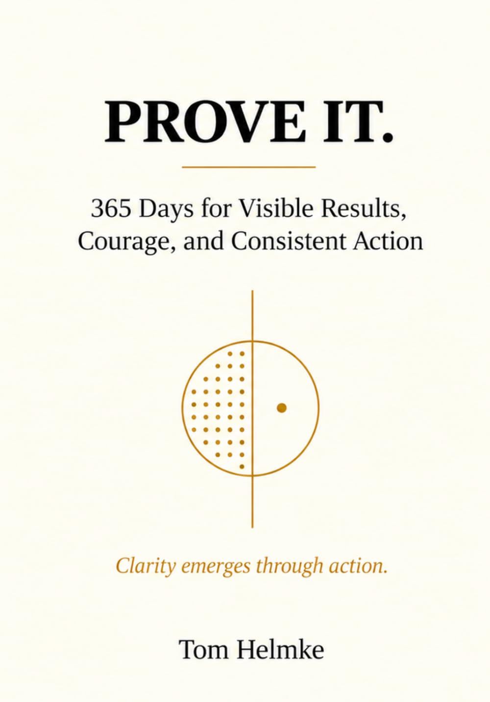 Buchcover von „PROVE IT.“